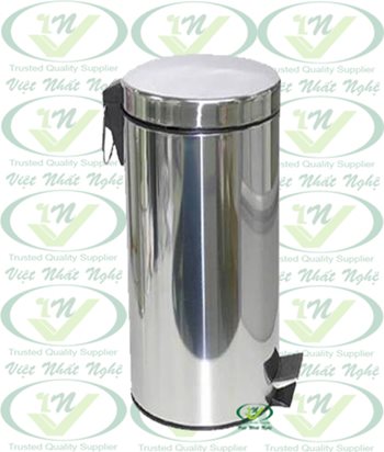 Thùng rác inox đạp chân 30 lít