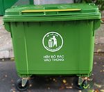 Bán thùng rác nhựa 660 lít tại quận 1