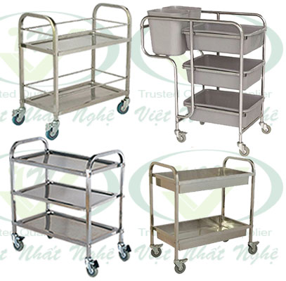 Food trolley steel SUS-304