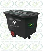 感染用のゴミ箱 660L